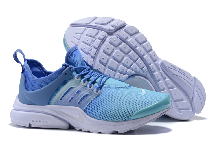 Women Nike Air Presto Baby Blue Shoes - Click Image to Close